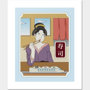 Sushi Train Posters and Art